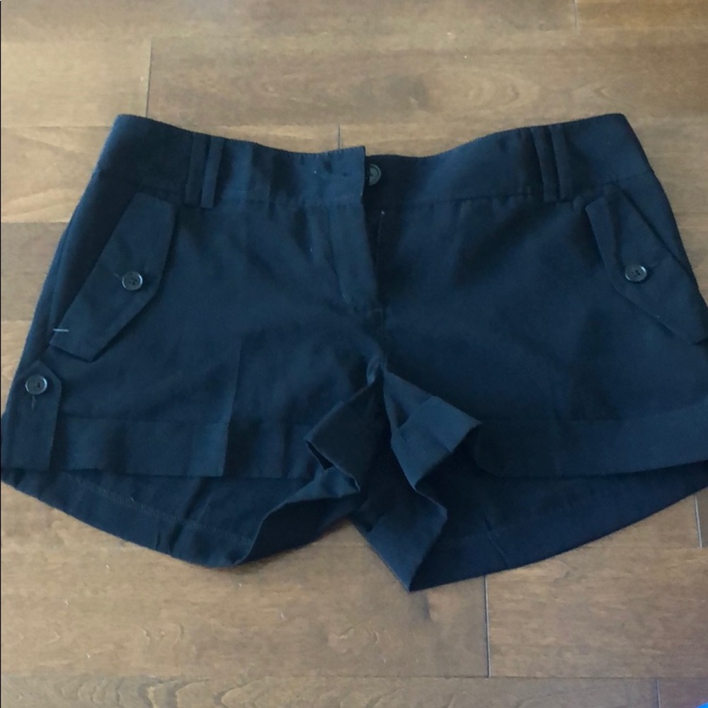 Express Black Shorts